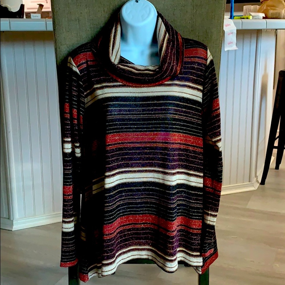 Turtle neck pull over